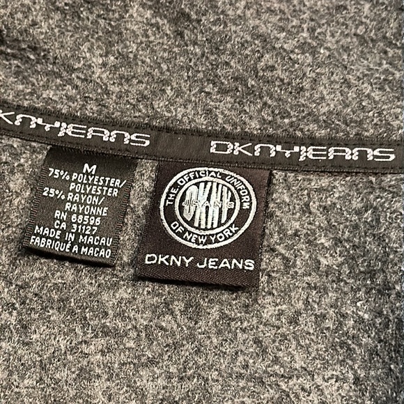 Donna Karan jacket. Size medium. Gray - Picture 4 of 9